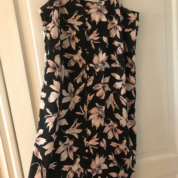 NWT Madewell Button Front Slip Dress - Picture 4 of 6